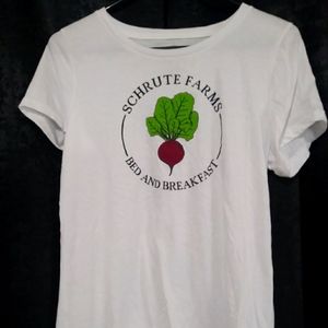 Schrute Farms White The Office T-Shirt
